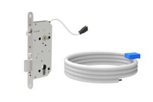 Cerraduras Electromecánicas autoblocantes DORCAS Conector compatible